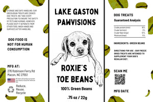 Roxie’s Toe Beans: Cooked Freeze‑Dried Green Bean Treats for Dogs