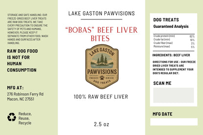 Bobas Beef Liver Bites