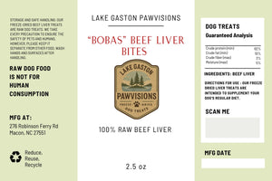 Boba’s Beef Liver Bites 🐾