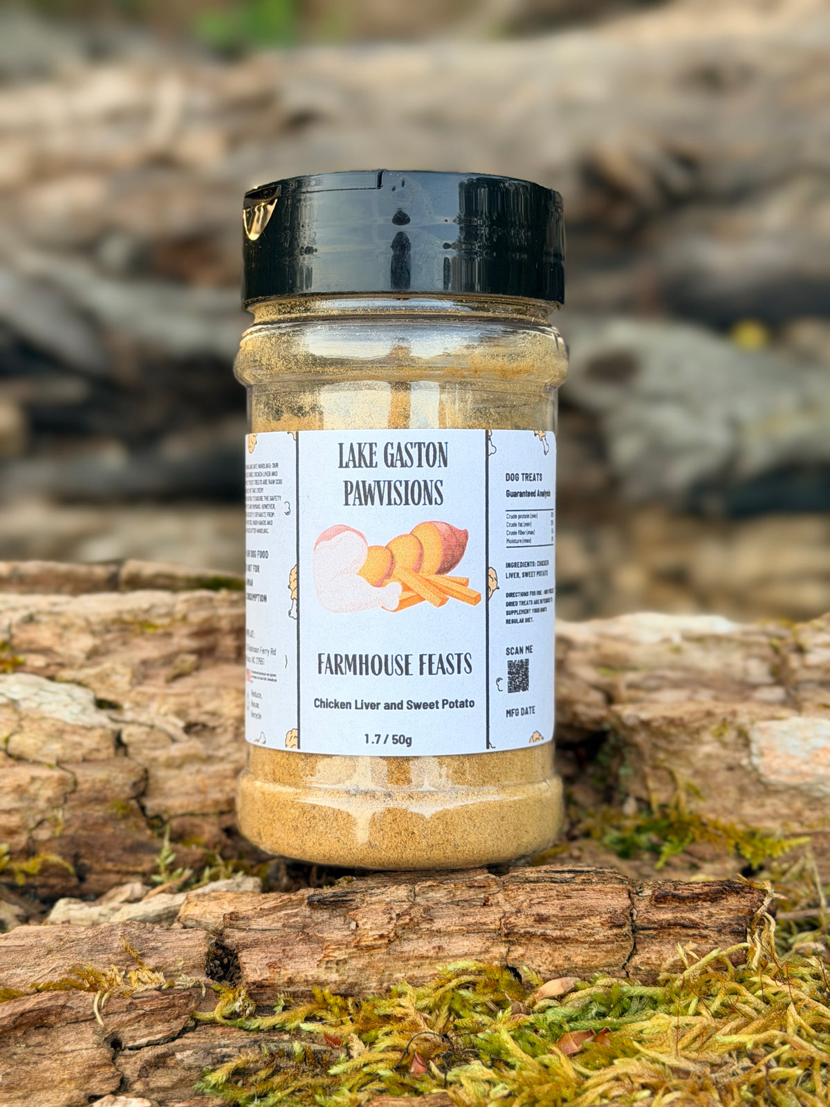 Farmhouse Feast Topper – Chicken Liver & Sweet Potato (1.7 oz / 50g)