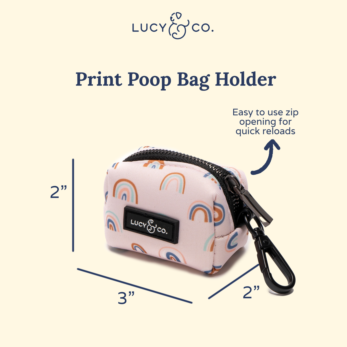 In the Clouds Poop Bag Holder
